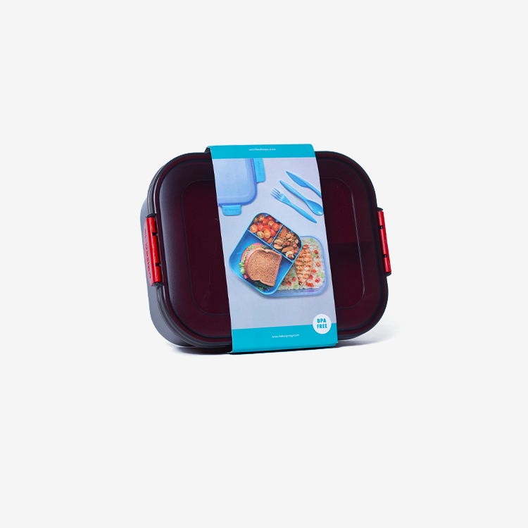 Transparent Clip‑Lock Lunch Box 1.6 L M-DESIGN